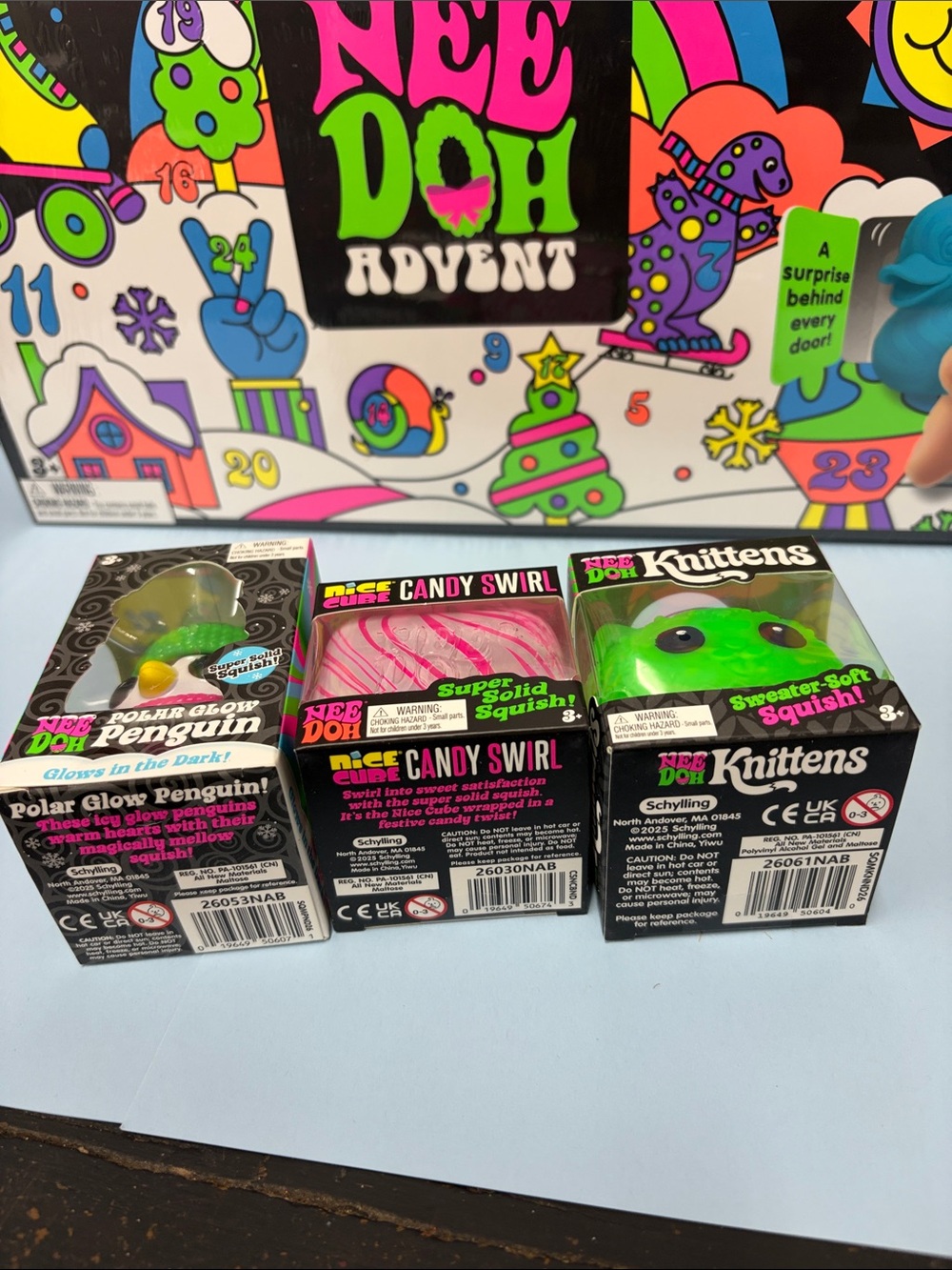 NeeDoh SET of FOUR! Advent Kids Toy Set and three more! - Picture 5 of 7